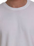 Mono - White Squares O.S Round T-Shirt - Khotwh